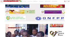 Desktop Screenshot of mosaiqueguinee.com